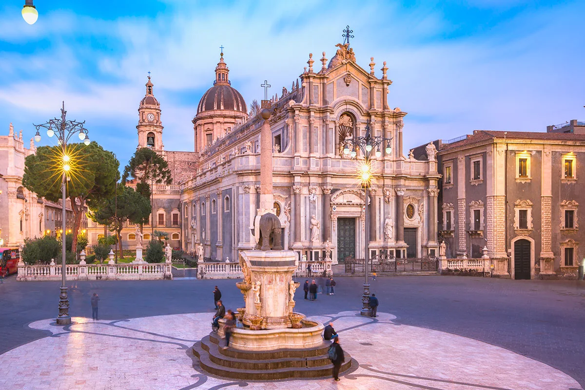 Piazza del Duomo a Catania